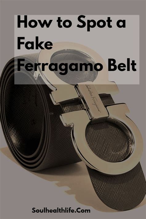 how to spot a fake red ferragamo belt|authentic ferragamo belt.